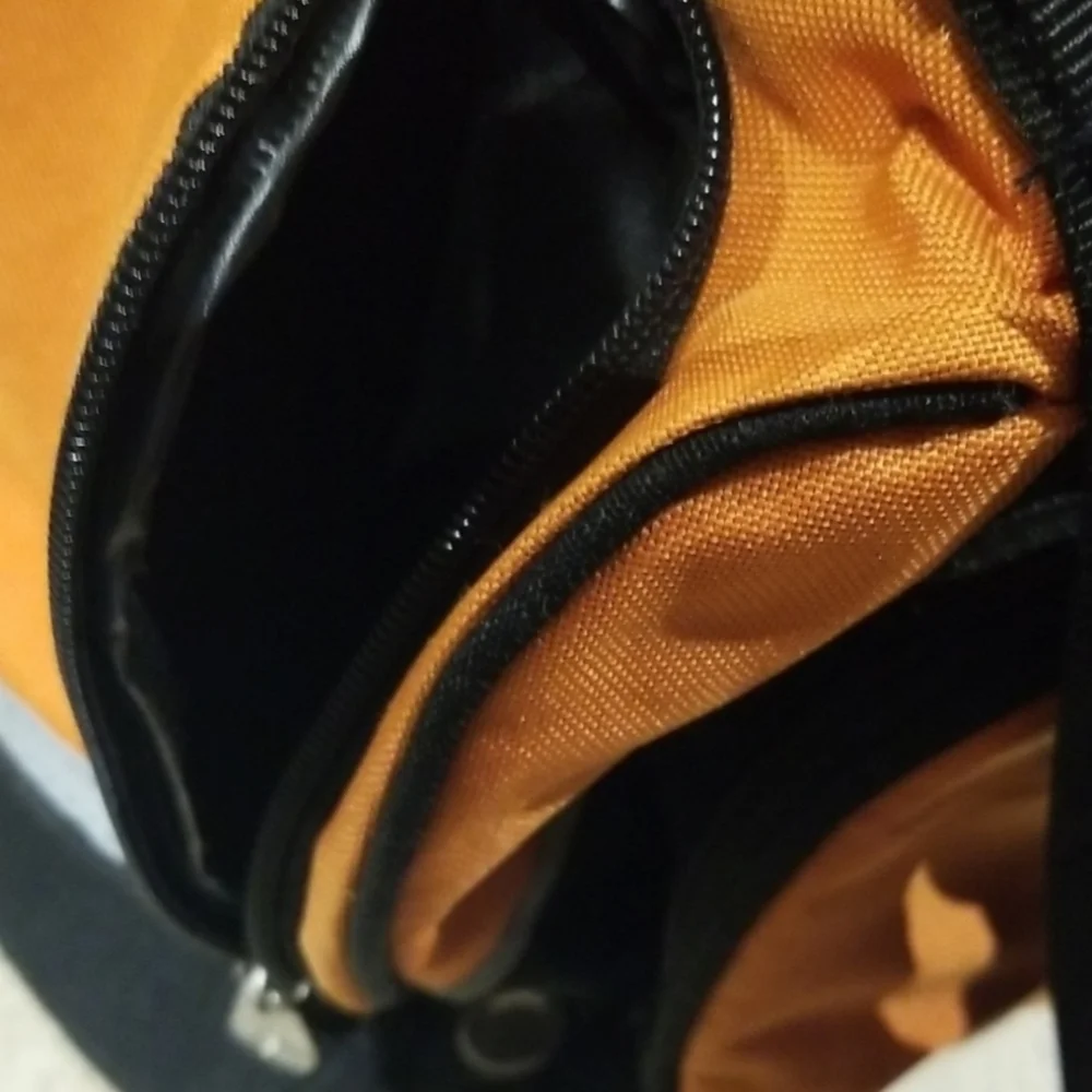 Multiple zippered pocket duffle bag NWT
